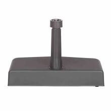 Kunststoffschirmständer >20 kg Kunststoff/Beton< in anthrazit - 50x9x25 (BxHxT)