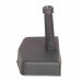 Kunststoffschirmständer >20 kg Kunststoff/Beton< in anthrazit - 50x9x25 (BxHxT)