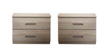Nachtschrank >Anna< (2er-Set) in EICHE...