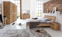 Kombikommode >Anna< in PLANKENEICHE NACHBILDUNG -...