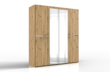 Drehtürenschrank >Anna< in ARTISAN EICHE...
