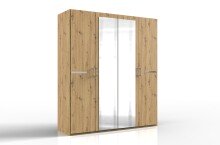 Drehtürenschrank >Anna< in ARTISAN EICHE...