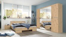 Nachtschrank >Anna< (2er-Set) in ARTISAN EICHE...