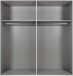 Schwebetürenschrank >Anna< in ARTISAN EICHE NACHBILDUNG - 225x208x65cm (BxHxT)