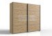 Schwebetürenschrank >Anna< in ARTISAN EICHE NACHBILDUNG - 225x208x65cm (BxHxT)