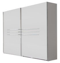 Schwebetürenschrank >Anna< in WEISS -...