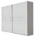 Schwebetürenschrank >Anna< in WEISS - 225x208x65cm (BxHxT)