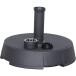 Kunststoffschirmständer >30 kg Kunststoff/Beton< in anthrazit - 40x11x40 (BxHxT)