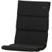 Sitzauflage >Stella< in anthrazit, 100% Polypropylen - 110x6x48cm (BxHxT)