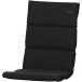 Sitzauflage >Stella< in anthrazit, 100% Polypropylen - 110x6x48cm (BxHxT)