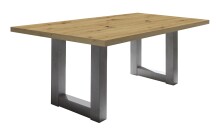 Esstisch >Big System< in graphit / asteiche - 200x75x100cm (BxHxT)