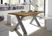 Kulissen-Esstisch >Big System< in graphit / plankeneiche - 160x77x90cm (BxHxT)