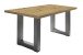 Esstisch >Big System< in graphit / asteiche - 140x75x90cm (BxHxT)