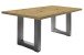 Esstisch >Big System< in graphit / asteiche - 160x75x90cm (BxHxT)