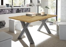 Esstisch >Big System< in graphit / asteiche -...