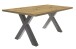 Esstisch >Big System< in graphit / asteiche - 180x75x90cm (BxHxT)