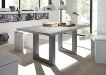 Esstisch >Big System< in graphit / beton -...
