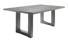 Esstisch >Big System< in graphit / beton - 200x75x100cm (BxHxT)