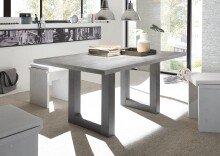 Esstisch >Big System< in graphit / beton -...