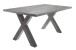 Esstisch >Big System< in graphit / beton - 160x75x90cm (BxHxT)