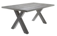 Esstisch >Big System< in graphit / beton - 200x75x100cm (BxHxT)
