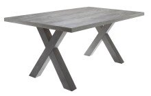 Esstisch >Big System< in graphit / beton -...