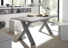 Esstisch >Big System< in graphit / beton -...