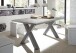 Esstisch >Big System< in graphit / beton - 140x75x90cm (BxHxT)