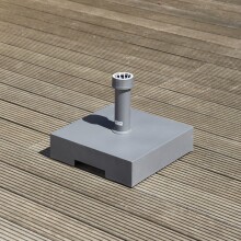 Betonschirmständer >37 kg Kunststoff/Beton< in...