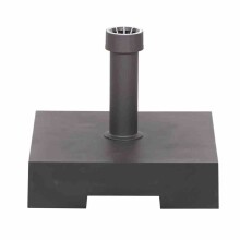 Betonschirmständer >37 kg Kunststoff/Beton< in anthrazit - 40x35x40 (BxHxT)