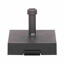 Betonschirmständer >37 kg Kunststoff/Beton< in anthrazit - 40x35x40 (BxHxT)