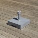 Betonschirmständer >37 kg Kunststoff/Beton< in anthrazit - 40x35x40 (BxHxT)