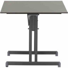 Gartentisch >Gastro< in anthrazit - 80x74x80 (BxHxT)