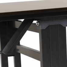 Gartentisch >Gastro< in anthrazit - 80x74x80 (BxHxT)