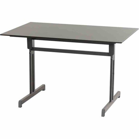 Gartentisch >Gastro< in anthrazit - 120x74x80 (BxHxT)