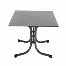 Gartentisch >Sola< in matt-anthrazit, dark stone - 160x70x90 (BxHxT)