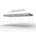 Pavillonersatzdach >Pro< in weiß, 100% Polyester - 300x0,1x0,6cm (BxHxT)