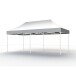 Pavillonersatzdach >Pro< in weiß, 100% Polyester - 300x0,1x0,6cm (BxHxT)