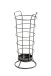 Schirmständer >47840< in anthrazit, Metall - 65x27cm (HxD)