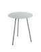 Beistelltisch >52131< in grau, Metall - 45x40cm (HxD)