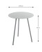 Beistelltisch >52131< in grau, Metall - 45x40cm (HxD)