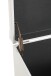 Sitztruhe >52324< in weiß - 58x42x39cm (BxHxT)