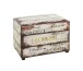 Sitztruhe >52922< in Motiv - 58x42x39cm (BxHxT)