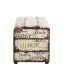 Sitztruhe >52922< in Motiv - 58x42x39cm (BxHxT)