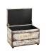 Sitztruhe >52922< in Motiv - 58x42x39cm (BxHxT)