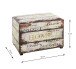 Sitztruhe >52922< in Motiv - 58x42x39cm (BxHxT)