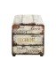 Sitztruhe >52922< in Motiv - 58x42x39cm (BxHxT)