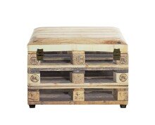 Sitztruhe >52925< in Motiv - 58x42x39cm (BxHxT)