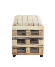 Sitztruhe >52925< in Motiv - 58x42x39cm (BxHxT)