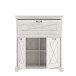 Kommode >Kashmir < in weiß,beige - 123x143,3x48,2cm (BxHxT)